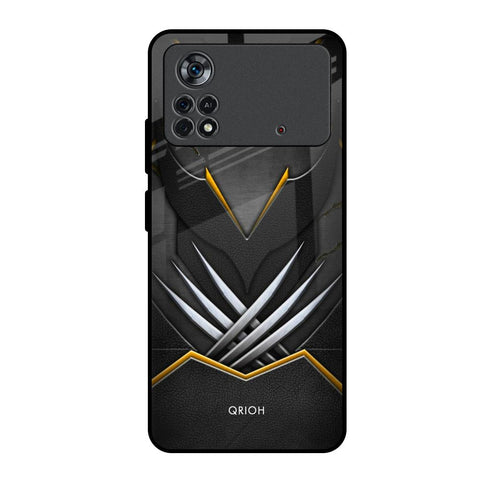 Black Warrior Poco X4 Pro 5G Glass Back Cover Online