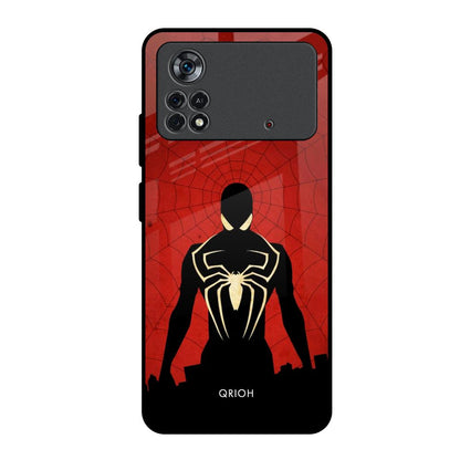 Mighty Superhero Poco X4 Pro 5G Glass Back Cover Online