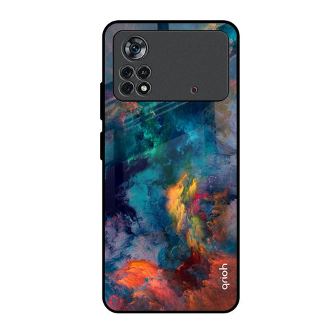 Cloudburst Poco X4 Pro 5G Glass Back Cover Online