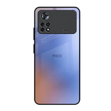 Blue Aura Poco X4 Pro 5G Glass Back Cover Online