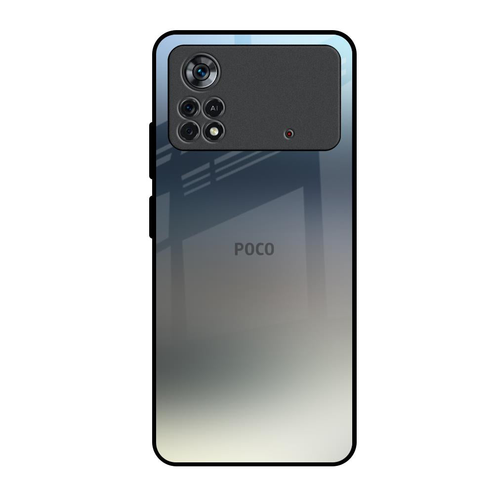 Tricolor Ombre Poco X4 Pro 5G Glass Back Cover Online
