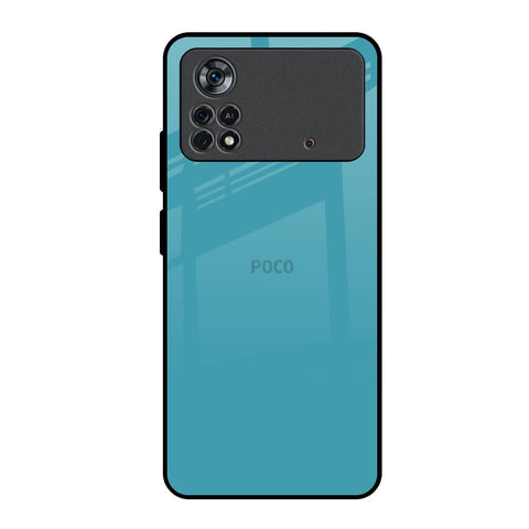 Oceanic Turquiose Poco X4 Pro 5G Glass Back Cover Online