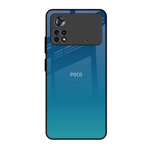 Celestial Blue Poco X4 Pro 5G Glass Back Cover Online