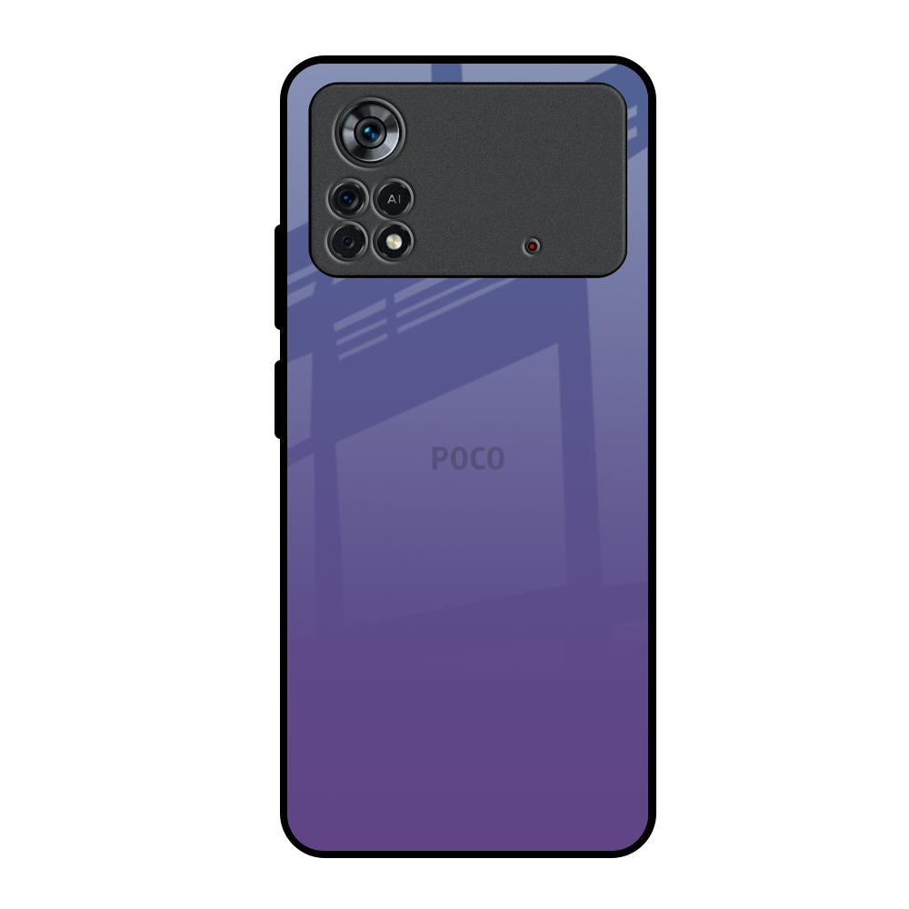Indigo Pastel Poco X4 Pro 5G Glass Back Cover Online