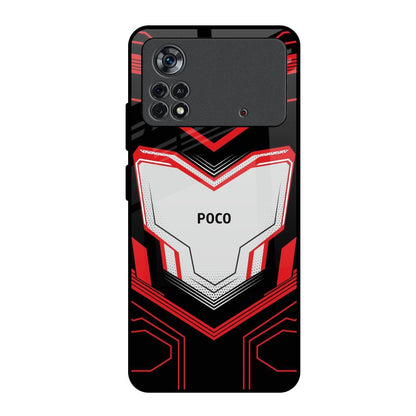 Quantum Suit Poco X4 Pro 5G Glass Back Cover Online