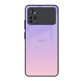 Lavender Gradient Poco X4 Pro 5G Glass Back Cover Online