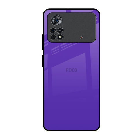Amethyst Purple Poco X4 Pro 5G Glass Back Cover Online