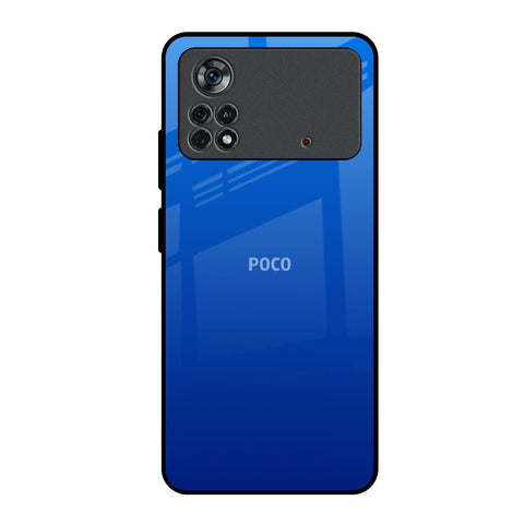 Egyptian Blue Poco X4 Pro 5G Glass Back Cover Online