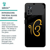 Luxury Fashion Initial Glass Case for Poco X4 Pro 5G