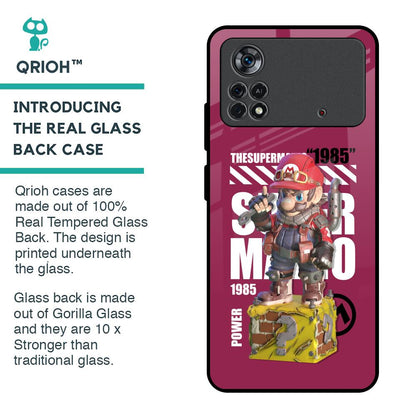 Gangster Hero Glass Case for Poco X4 Pro 5G