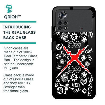 Red Zone Glass Case for Poco X4 Pro 5G