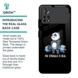 Real Struggle Glass Case for Poco X4 Pro 5G