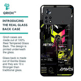 Astro Glitch Glass Case for Poco X4 Pro 5G