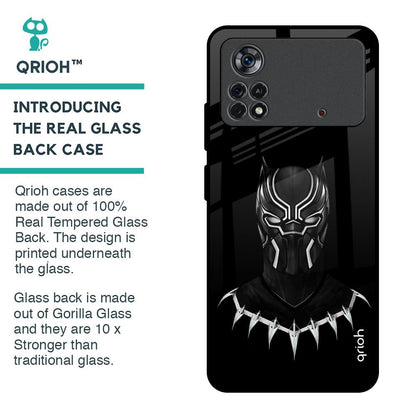 Dark Superhero Glass Case for Poco X4 Pro 5G