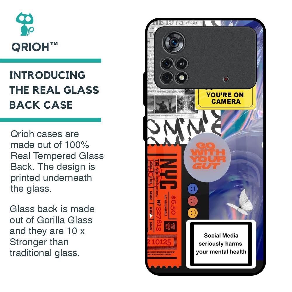 Smile for Camera Glass Case for Poco X4 Pro 5G