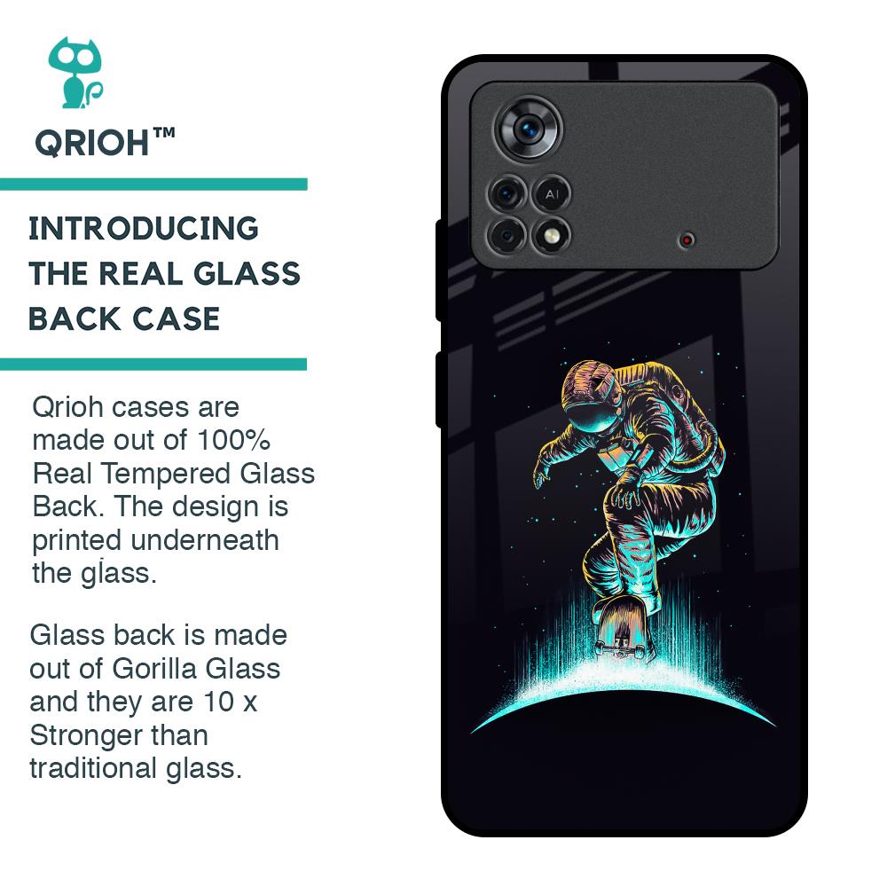 Star Ride Glass Case for Poco X4 Pro 5G