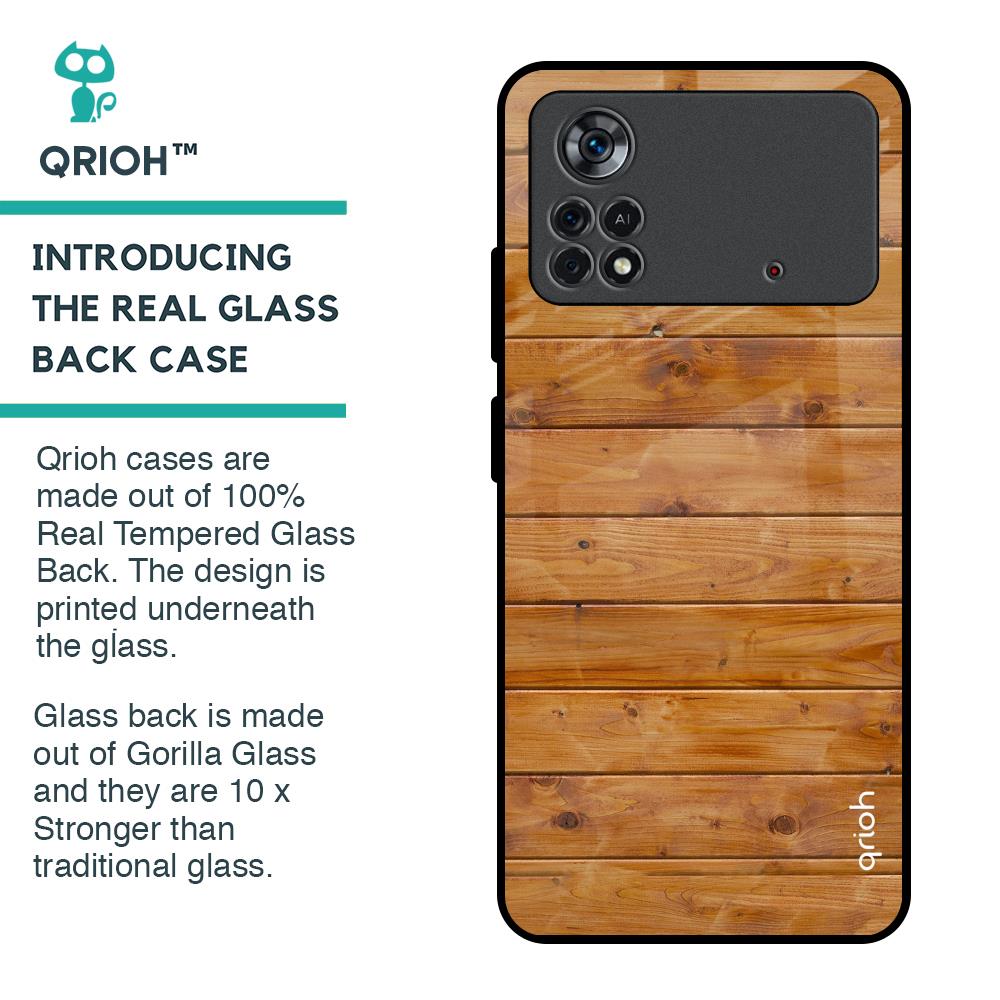 Timberwood Glass Case for Poco X4 Pro 5G