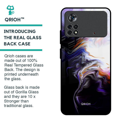 Enigma Smoke Glass Case for Poco X4 Pro 5G