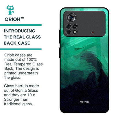 Scarlet Amber Glass Case for Poco X4 Pro 5G