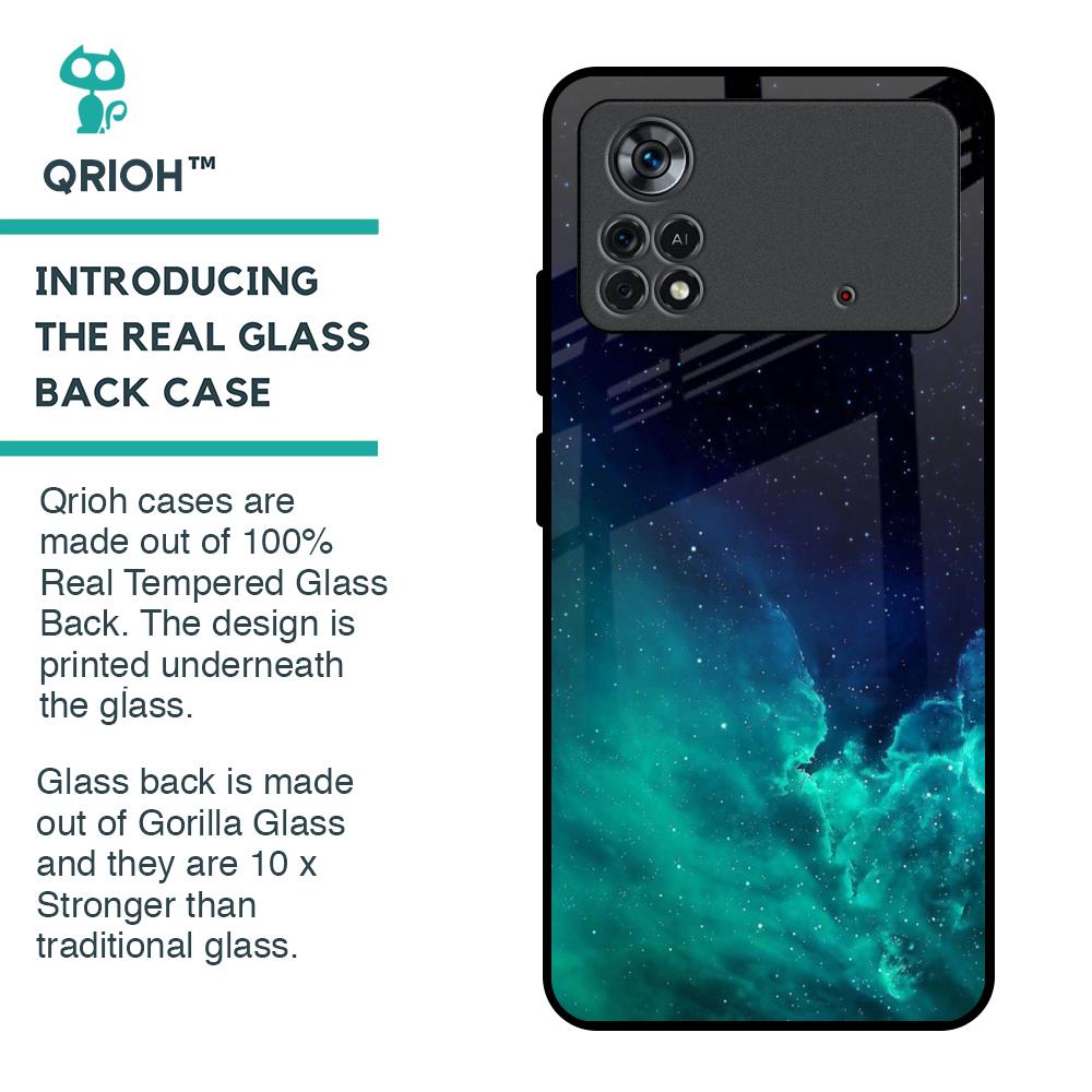 Winter Sky Zone Glass Case For Poco X4 Pro 5G