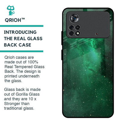 Emerald Firefly Glass Case For Poco X4 Pro 5G