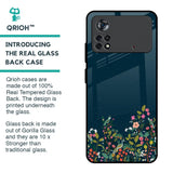 Small Garden Glass Case For Poco X4 Pro 5G