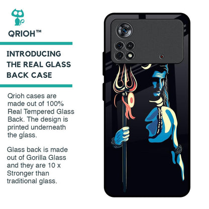 Mahakal Glass Case For Poco X4 Pro 5G