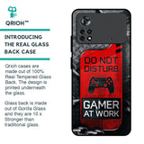 Do No Disturb Glass Case For Poco X4 Pro 5G
