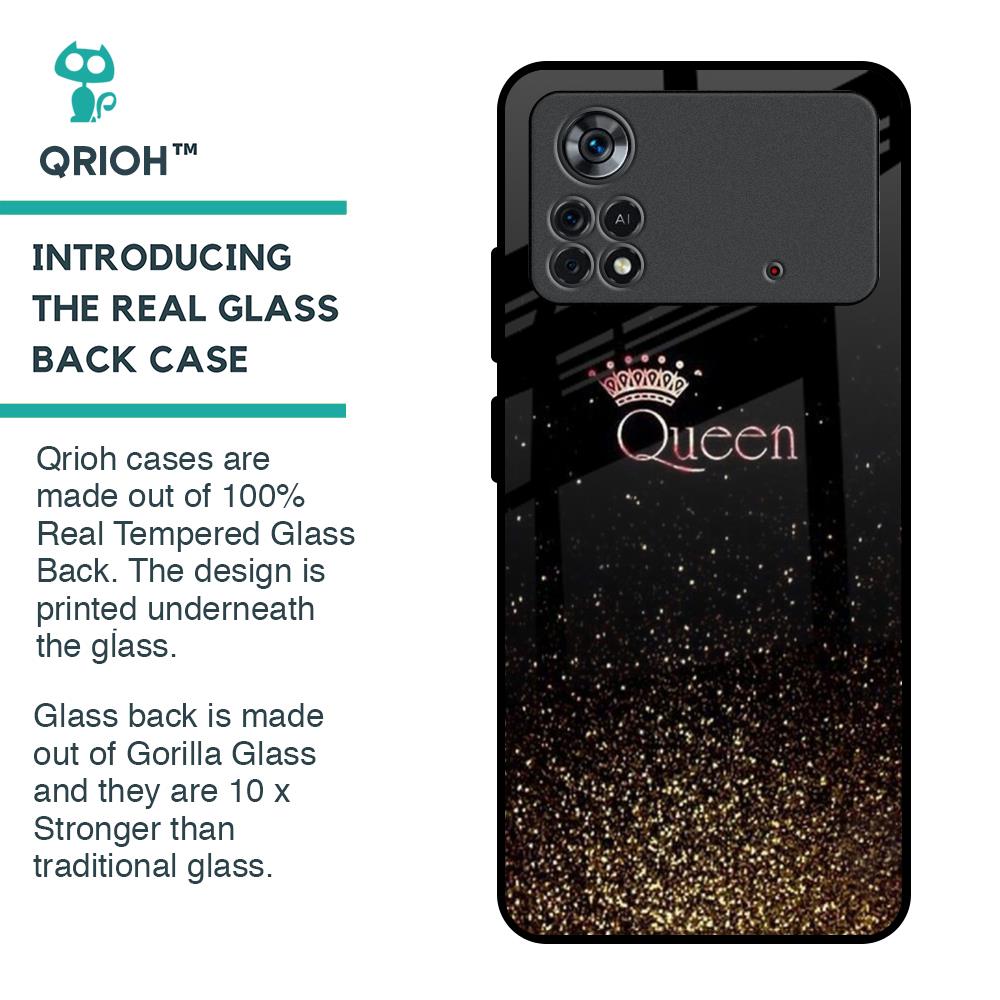 I Am The Queen Glass Case for Poco X4 Pro 5G