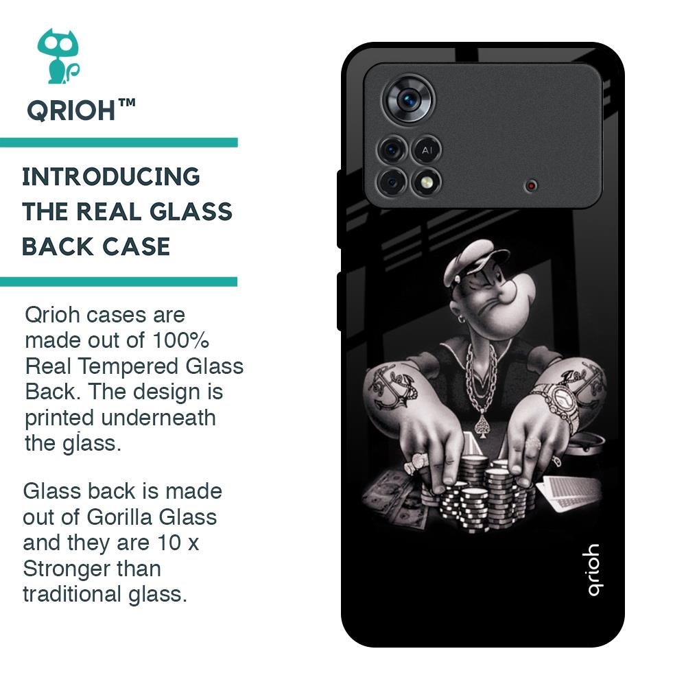 Gambling Problem Glass Case For Poco X4 Pro 5G