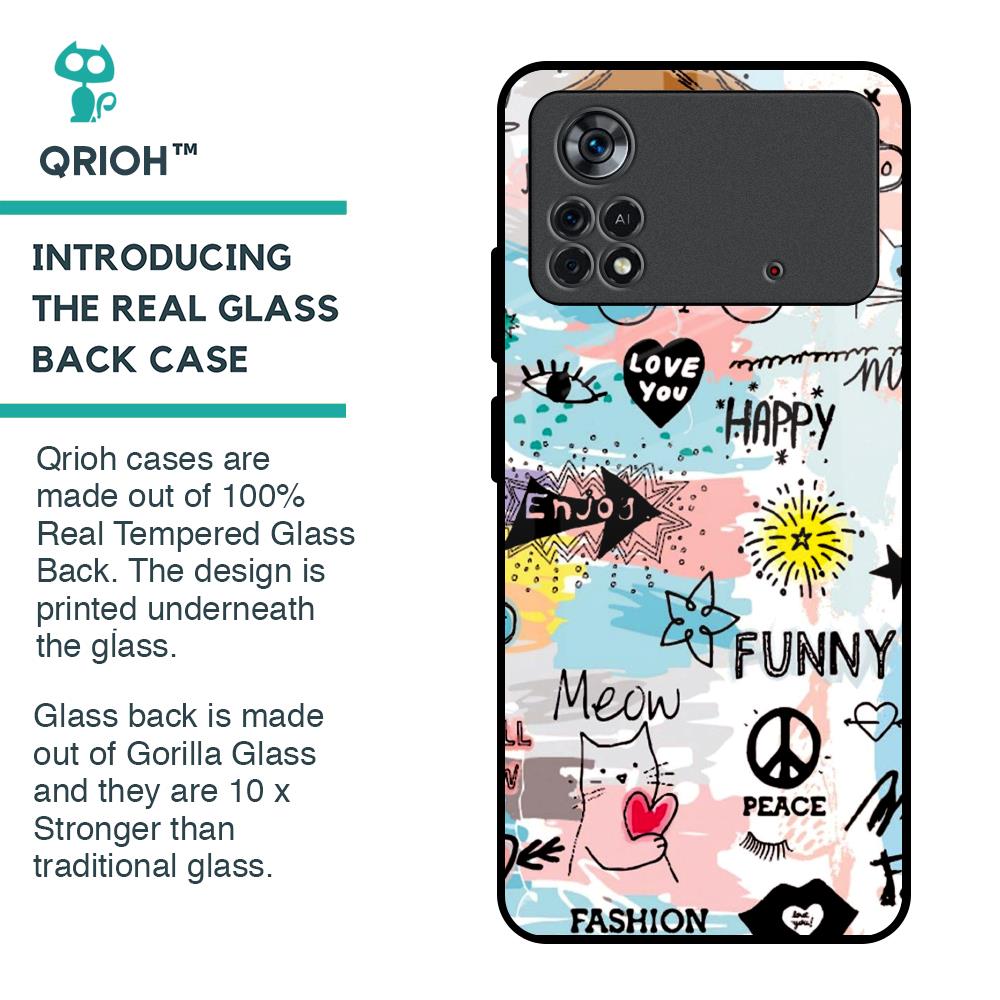 Just For You Glass Case For Poco X4 Pro 5G