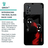 Shadow Character Glass Case for Poco X4 Pro 5G