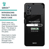Error Glass Case for Poco X4 Pro 5G