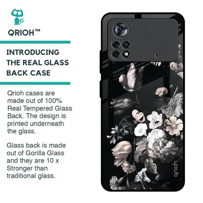 Artistic Mural Glass Case for Poco X4 Pro 5G