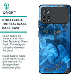 Gold Sprinkle Glass Case for Poco X4 Pro 5G