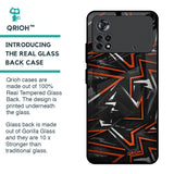 Vector Art Glass Case for Poco X4 Pro 5G