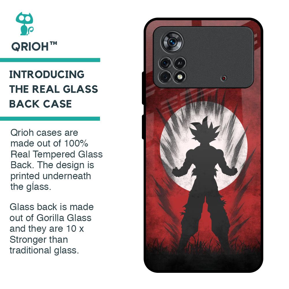 Japanese Animated Glass Case for Poco X4 Pro 5G