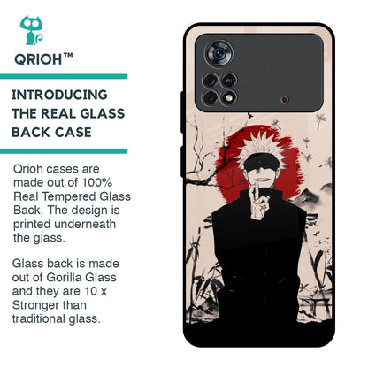 Manga Series Glass Case for Poco X4 Pro 5G