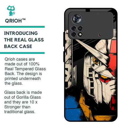 Transformer Art Glass Case for Poco X4 Pro 5G