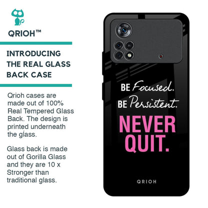 Be Focused Glass Case for Poco X4 Pro 5G
