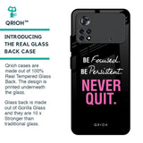 Be Focused Glass Case for Poco X4 Pro 5G