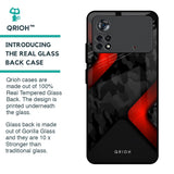 Modern Camo Abstract Glass Case for Poco X4 Pro 5G