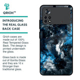 Cloudy Dust Glass Case for Poco X4 Pro 5G