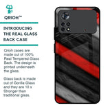 Soft Wooden Texture Glass Case for Poco X4 Pro 5G