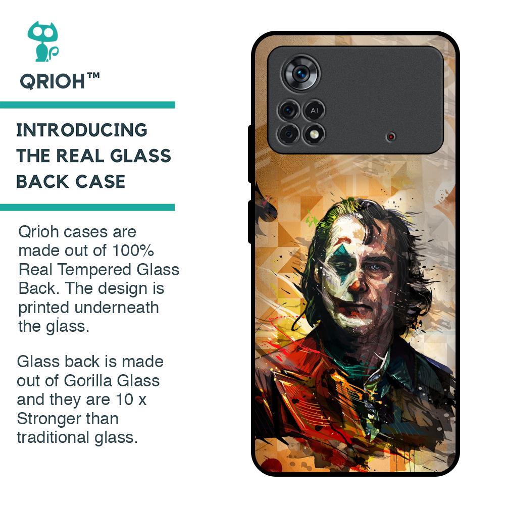 Psycho Villain Glass Case for Poco X4 Pro 5G