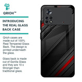Modern Abstract Glass Case for Poco X4 Pro 5G