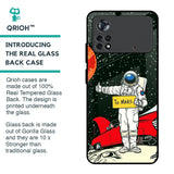Astronaut on Mars Glass Case for Poco X4 Pro 5G