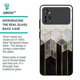 Tricolor Pattern Glass Case for Poco X4 Pro 5G