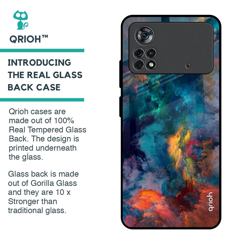 Cloudburst Glass Case for Poco X4 Pro 5G