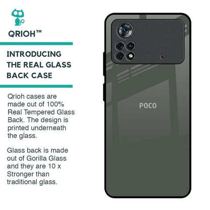Charcoal Glass Case for Poco X4 Pro 5G